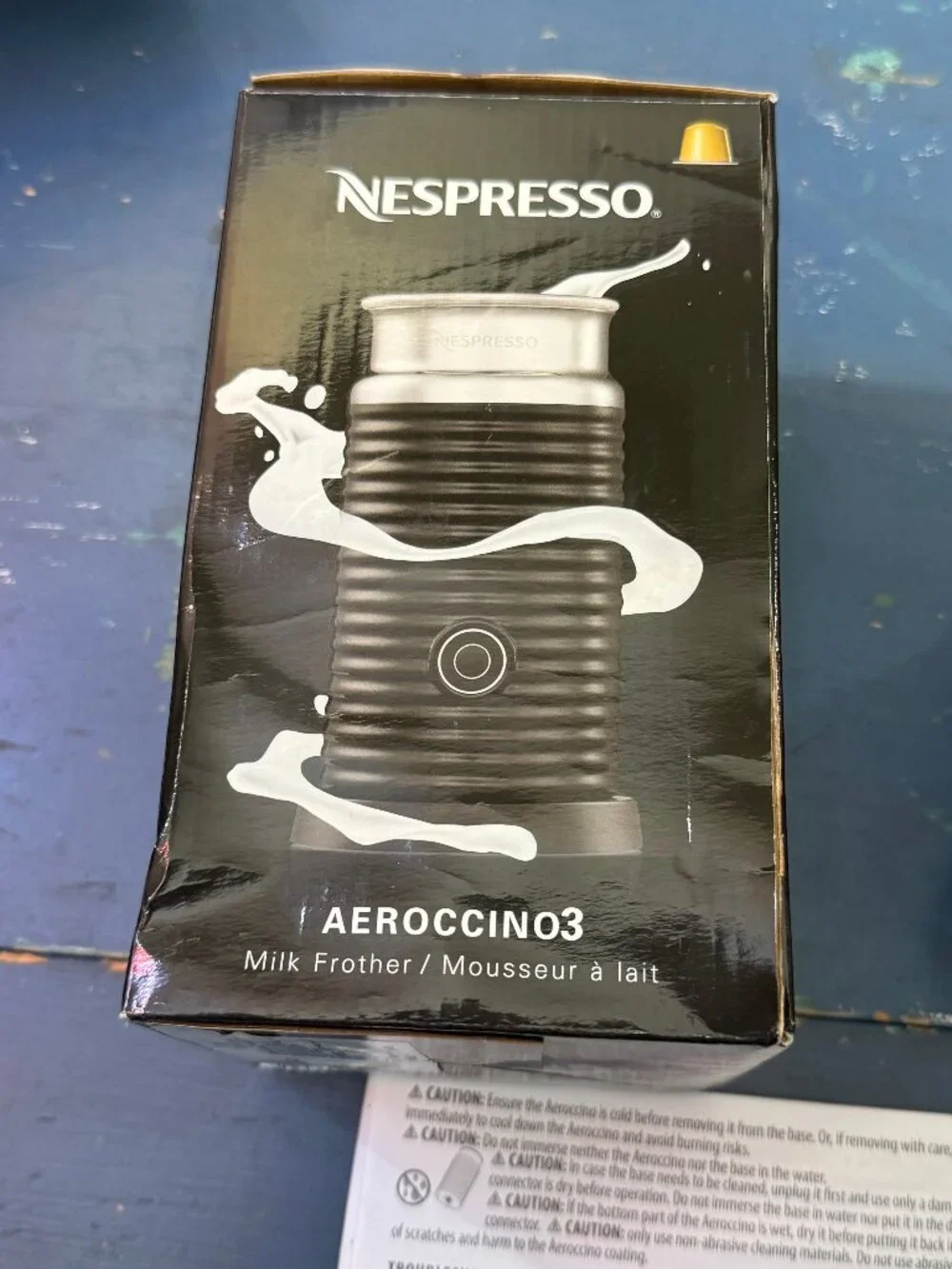 Nespresso Aeroccino3 Milk Frother Red